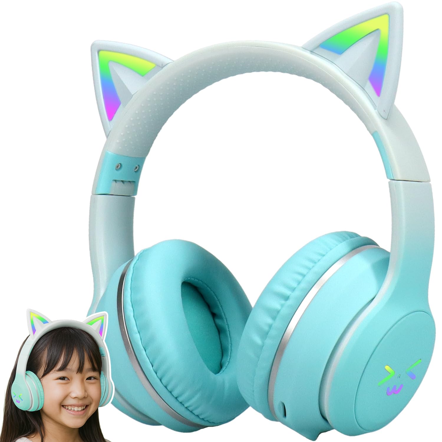 Amazon.co.jp: 【横トナ】子供用ヘッドホン Bluetoothヘッドフォン